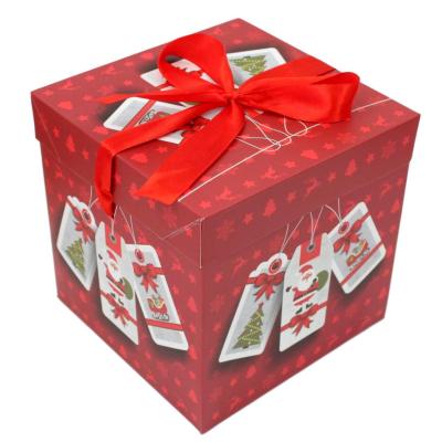 China Missour Shirts Handmade Folding Boxes Christmas Gifts Paper Packing Box for sale