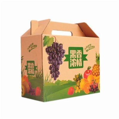 China Offer UK handmade custom shaped packaging boxes for fruit /farm products paper bin crate for sale