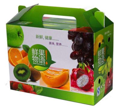 China Gable Boxes Handmade Cardboard Corrugated Fruit Boxes USA Distributior for sale