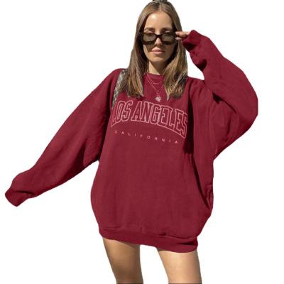 China Anti-wrinkle autumn letter print women hoodies fashionable jogger sets hoodies women's hoodies and amp sweatshirts for sale