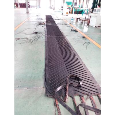 China Professional High Quality Metallurgy Cement Coal Port Chemical Chevron Patterned Streamlined Conveyor Belt Truck Container Loading for sale