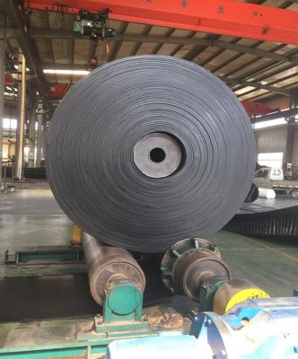 China Available for chemical industry acid and alkali resistant rubber conveyor belt for fertilizer industry for sale