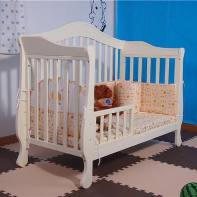 China 3 New Design New Design Height Adjusting Position Bed Children New Zealand Pine Rocking Hutches Wooden Comfortable Adjustable Multifunctional Twin Baby Mobile for sale