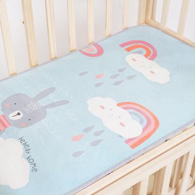 China Baby Mat Design Factory Price Summer Bamboo Fiber Sheets Bedding New Cooling Mat Baby for sale