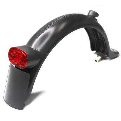 China Durable xiaomi scooter fender include hook+light+license plate replace fender electric scooter parts for Xiaomi scooter Pro2 and 1S for sale