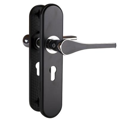 China Modern Hot Interior Door Lock Room Mortise Security Lever Factory Fashion Safety Wooden Door Handle for sale