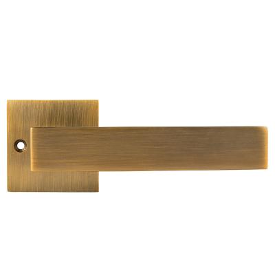 China Modern Design Special Widely Used Aluminum Antique Brass Entrance Modern Door Handle for sale