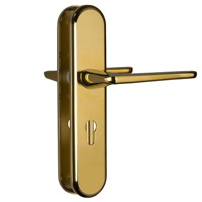 China OEM/ODM Modern Hardware Golden Passage Door Locks High Quality Handle for sale