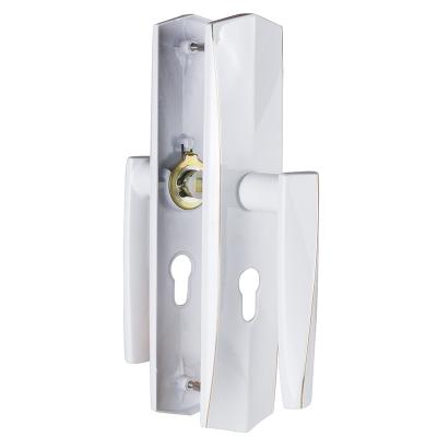 China Modern Luxury Fashion Design Interior Lever Interior Door Locks Ceramic White Handle Sets for sale