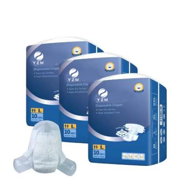 China Comfortable and Breathable Overnight Diapers with Leak Protection and Odor Control for sale