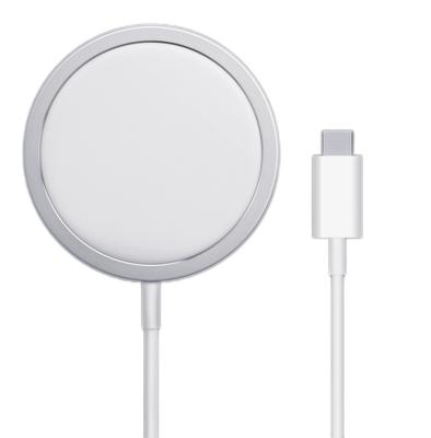 China Magsafe-Wireless 15w Cell Phone Magnetic Charger for iPhone 13, 12 pro max, mini, portable, palladium induction, fast charger for phone for sale