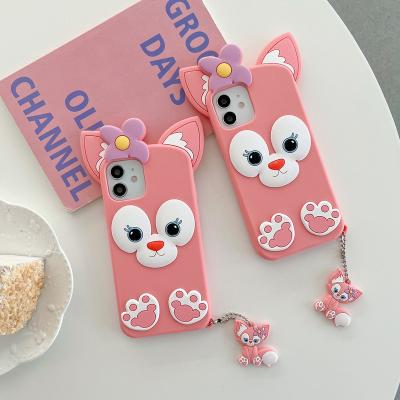 China Shockproof 3D Cartoon Soft Silicone Phone Case For iPhone 12 11 6 6s 7 8 pro X XR XS Max 2020 Plus Cover for sale