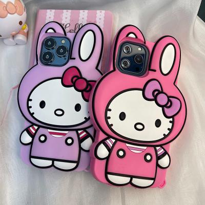 China Shockproof 3D Cartoon Soft Silicone Case For iPhone 8 Plus Protective Back Cover For iPhone 7 6 Se Max 2020 6s X xs 11pro xs for sale