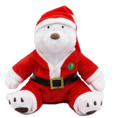 China Hot Selling Decoration Product Christmas Donkey Plush Stuffed Teddy Bear for sale