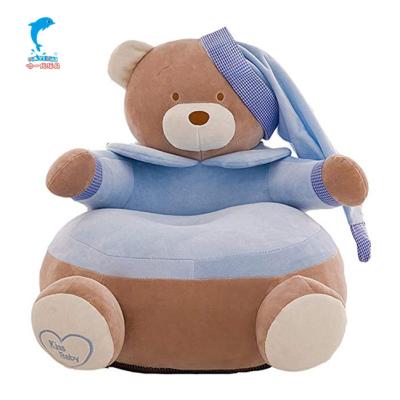 China Soft Plush Toy Teddy Bear Baby Safety Creative Decoration Cartoon Giant Animal Resting Sofa Seat Chair for sale