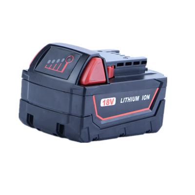 China Machine tools wholesale 18V 5.0Ah M18 fit for Milwaukee M18 rechargeable Li-ion battery cordless machine tools replacement for milwaukee for sale