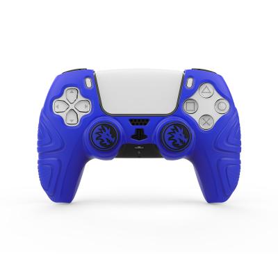 China Protect Ps5 Controller Handle Ps5 Anti-Slip Silicone Sleeves Protective Silicone Case Cover For Ps5 Handle for sale