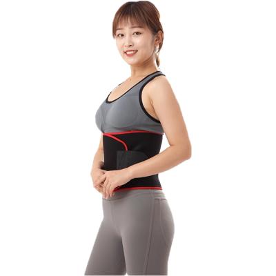 China Customized Durable Logo Waist Training Belt Support Belt For Man Women Waist Trimmer Workout Belt For Women for sale