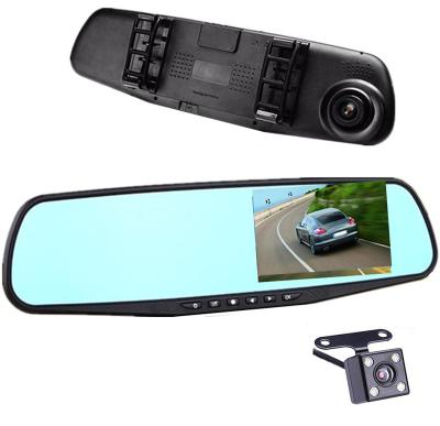 China 1080P G-sensor Car DVR Lens Rearview Mirror Dash Cam 4.3