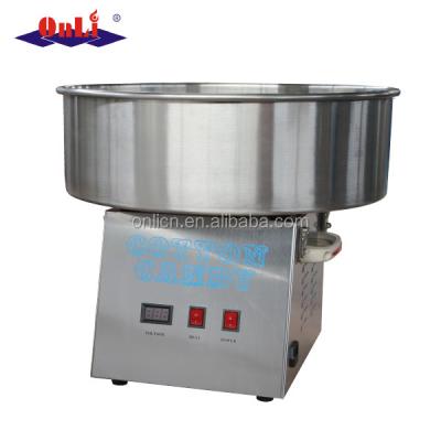 China CANDY CE Certificate Commercial Electric Automatic Stainless Steel Flower Cotton Candy Floss Machine for sale