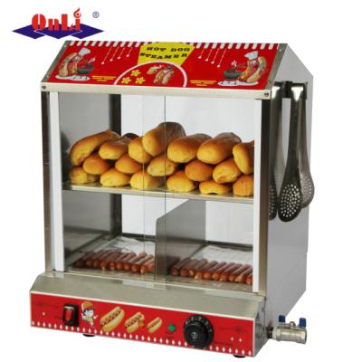 China Hot Dog Hot Dog Steamer and Bun Warmer Machine for sale