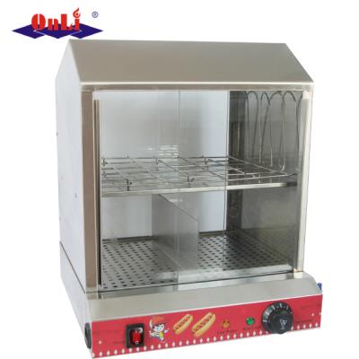 China Hotels Hot Dog Steamer With Muffin Warmer for sale