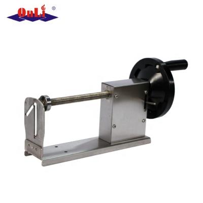 China Low Cost Manual Snack Machine Tornado Potato Chips Cutter / Slicer for sale