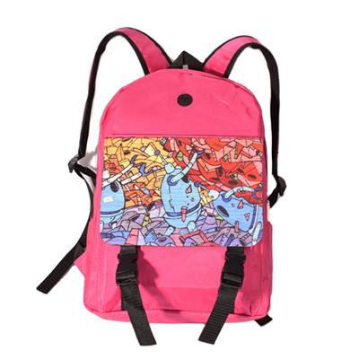 China High quality empty polyester Qualisub sublimation school bag laptop bag for DIY printing for sale