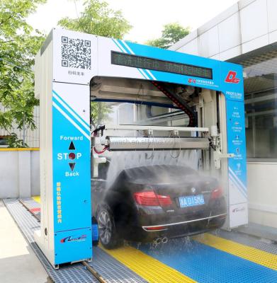 China Stainless Steel Leisuwash DG Touch Free Car Wash Equipment With Contour-Following Air Dryer for sale