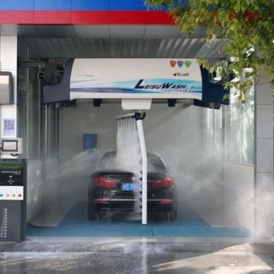 China Automatic stainless steel car wash equipment Leisuwash 360 touchless for sale