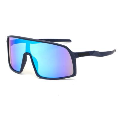 China 2022 1998 New Square Sunglasses Colorful Bicycle Glass Riding Men's Solid Sun Glasses Outdoor Sports Sunglasses for sale