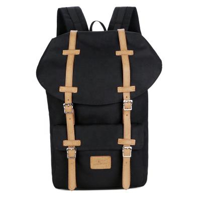 China 100% Waterproof Stylish Black Collage Bag Travel Backpack Purse Tech Student Bag Waterproof Backpack for sale