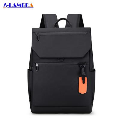 China With Fashionable New Style A-LAMBDA USB Waterproof USB Backpack USB Charger Bag Business Laptop Backpack for sale