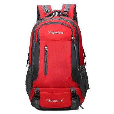 China Large Capacity Waterproof Professional Outdoor Mountain Camping Backpack 75L Trekking Hiking Backpacking Backpack for sale