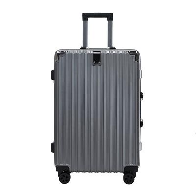 China Hot Selling A-LAMBDA 2021 PC Suitcase 20-22-24-26 Inch Aluminum Full Carry On PC Travel Luggage Sets With 4 Wheels for sale