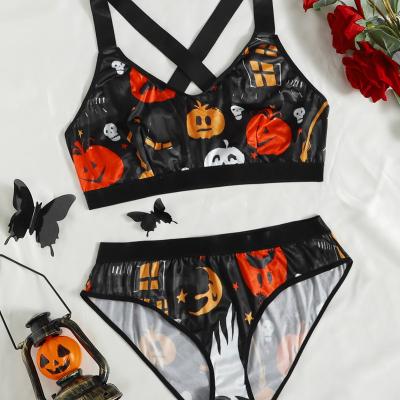 China Sexy Hot Sale Halloween Theme Shapers Women's Mature Woman Lingerie Lingere Panties for sale