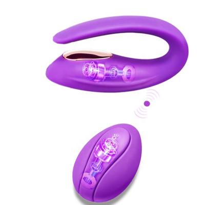 China 12 Double Vibrating Masturbation Adult Sex Massagers Machine Portable Sex Toys Women Egg Vibrator for sale