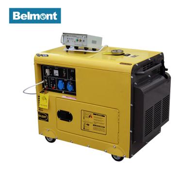 China BD-7500SE 6KW 6.5KW Silent Diesel Generator Air Cooled Silent Type Diesel Generator Set BD-7500SE for sale