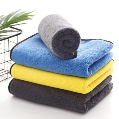 China Child-Proof Aivoke High Quality microfiber towel car quick-dry intensification drying towel car for glass for sale