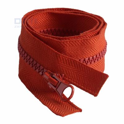 China Wholesaler Flame Retardant Open End Fire Resistant Flame Retardant Zipper For Special Work Suit for sale