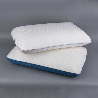 China Custom Wholesale Memory Foam Polyester Memory Solid Orthopedic Bed Pillow for sale