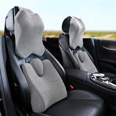 China Wholesale Memory Car Headrest Pillow Car Seat Headrest Neck Pillow for sale