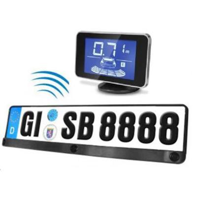 China Wireless LCD Display Parking Sensor with European License Plate and 3 Sensors SB668W-L for sale