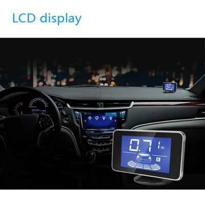 China Waterproof Waterproof Car Dish Camera Matched European Wireless LCD Display Dish Frame With 3 Parking Sensors for sale