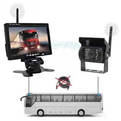 China Waterproof Wireless Monitor 7inch Truck Rearview System With Night Vision Truck Reverse Camera for sale