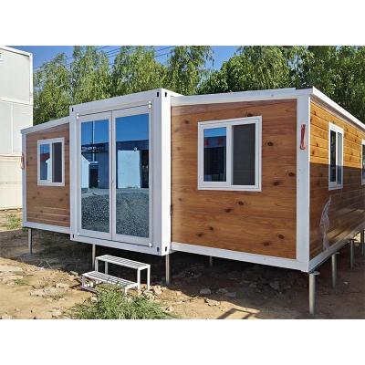 China Modern Living Australia 20 40ft Modern Modular Folding Prefab Container Foldable Portable Expandable House for sale