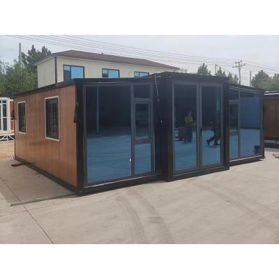 China 40ft Australia Modern Expandable House Luxury Prefab Prefab Homes 40 Cabins Living Container House For Sale for sale