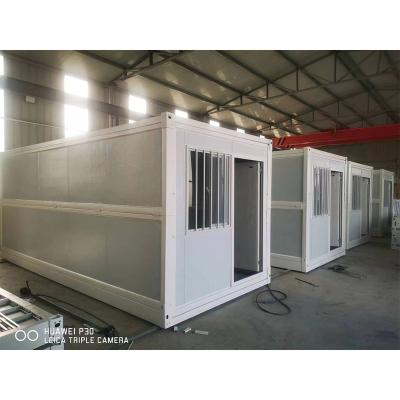 China Modern Folding Portable Container House Movable Office Sandwich Panel House Prefab Rooms In Puerto Rico For Sale for sale