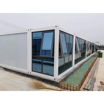 China Modern Rapid Prefab Modern Mobile Foldable Steel Metal Assembly Low Cost Collapsible Storage Room for sale