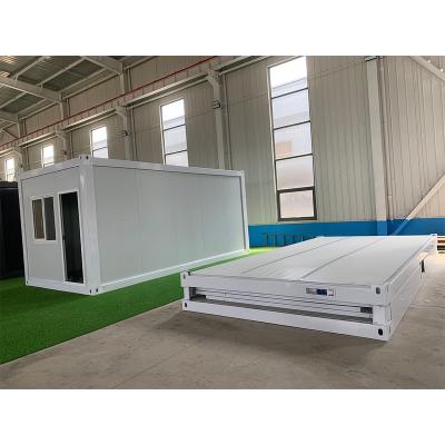 China Modern Cheap Price Folding Prefab Houses Prefab Container House Portable Foldable Shipping Container Homes 40 Ft Luxury for sale